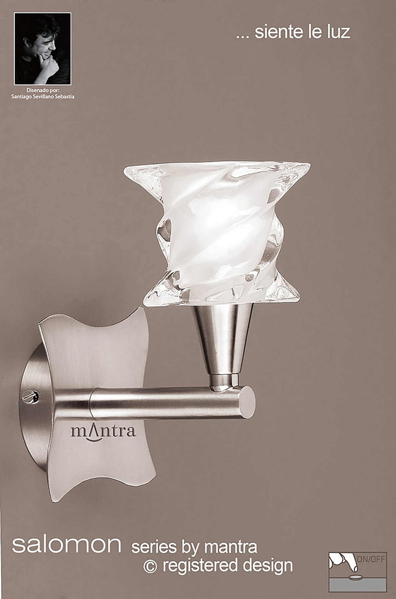 Salomon SN Wall Lights Mantra Contemporary Wall Lights Salomon SN Wall Lights Mantra Contemporary Wall Lights